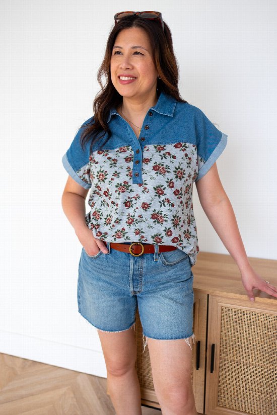 Vintage Bloom Top